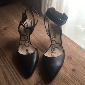 Sam Edelman kitten heel with ankle strap